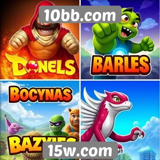 Comparativo de jogos populares disponíveis na 10bb.com